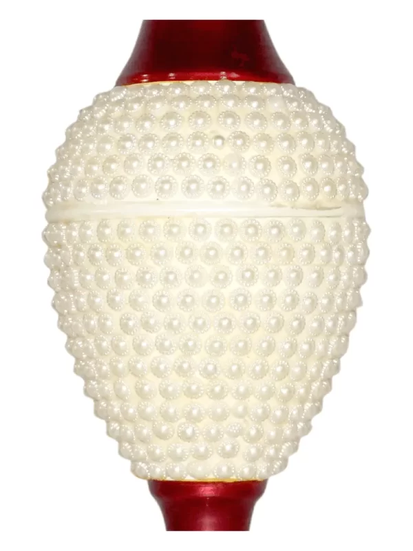 Fancy Flower Vase for Home Decoration | Big Size Flower Vase for Living Room Corner | 2 Feet Height Metal Vase | Fill Empty Space in Your Home | Cherry | Pack of 1 - Image 3