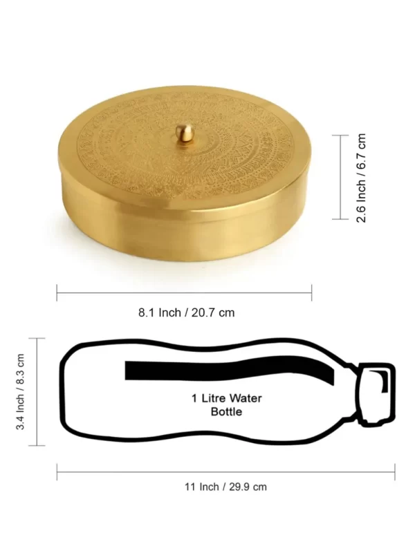 Spice Box - Premium Quality Spice Box Daily Kitchen Use Item | Must Buy | 1 Big & 7 Small Container - Image 6