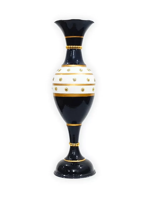 Youngsera Design Starry Golden and Black Combination Decor Flower Vase - Elegant Home Décor Accent for All Occasions - Perfect Gift Ideal - Image 2