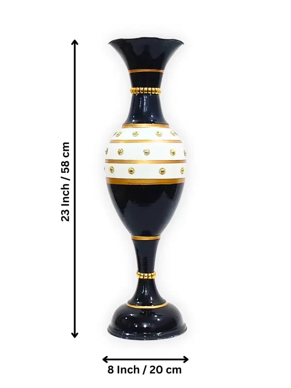 Youngsera Design Starry Golden and Black Combination Decor Flower Vase - Elegant Home Décor Accent for All Occasions - Perfect Gift Ideal - Image 5