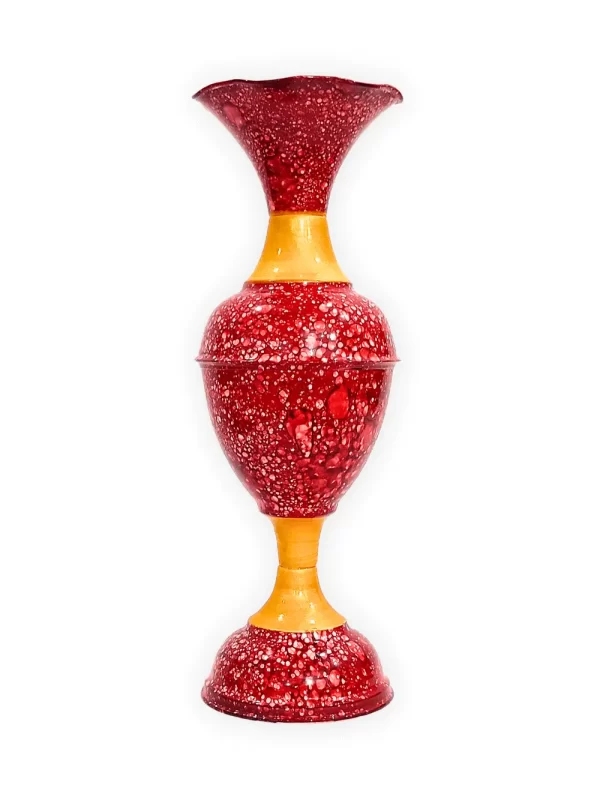 Elevate Your Decor with the Timeless Elegance of the 16-Inch Marble Flower Vase by Youngsera - Cherry - Image 2