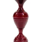 Youngsera Half Ring Design Flower Vase For Artificial Flowers Home Décor Office Living Room Bedroom Table Decoration Item 12 Inch Vase | Pack Of 2 | Brown