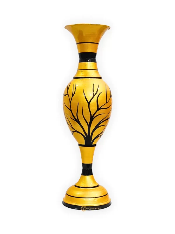 Youngsera Flower Vase For Artificial Flowers Home Décor Office Living Room Bedroom Table Decoration Item 24 Inch Vase - Golden - Image 2