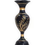 Youngsera Flower Vase For Artificial Flowers Home Décor Office Living Room Bedroom Table Decoration Item 15 Inch Vase - Black
