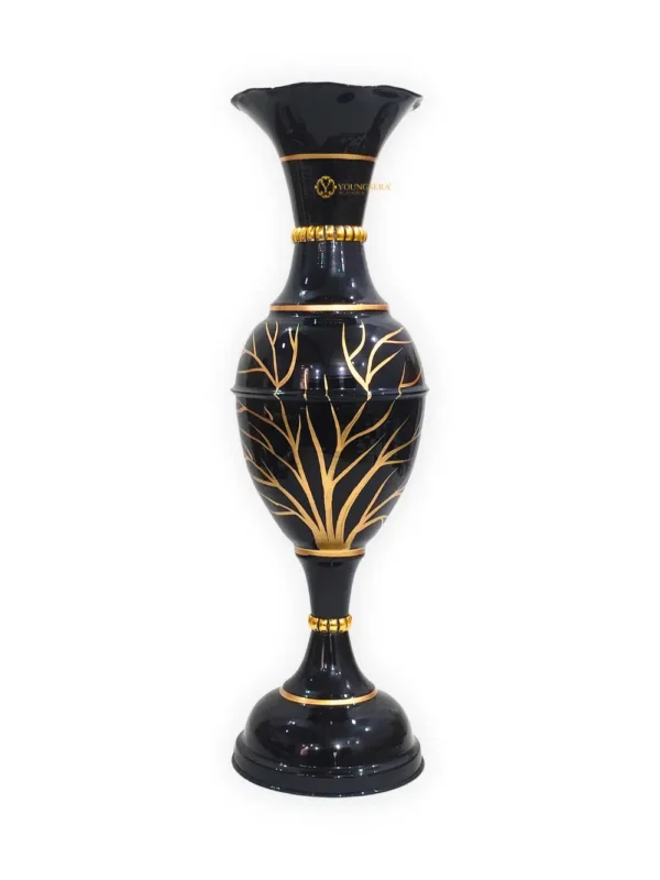24_ Tree Black Main image Youngsera Flower Vase For Artificial Flowers Home Décor Office Living Room Bedroom Table Decoration Item 23 Inch Vase - Black - Image 2