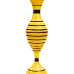 Youngsera Handmade 23 Inch Ring Design Flower Vase For Artificial Flowers Home Décor Office Living Room Bedroom Corner Decoration Item – Yellow