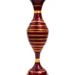 Youngsera Handmade 23 Inch Ring Design Flower Vase For Artificial Flowers Home Décor Office Living Room Bedroom Corner Decoration Item – Brown