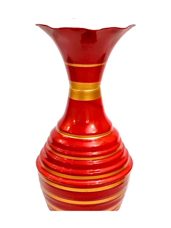 Youngsera Handmade 23 Inch Ring Design Flower Vase For Artificial Flowers Home Décor Office Living Room Bedroom Corner Decoration Item – Cherry - Image 7