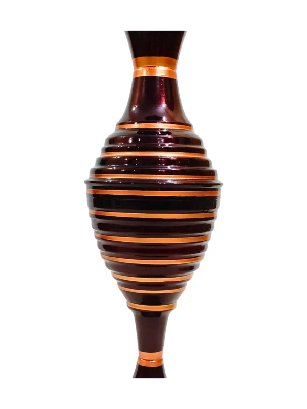 Youngsera Handmade 23 Inch Ring Design Flower Vase For Artificial Flowers Home Décor Office Living Room Bedroom Corner Decoration Item – Coffee - Image 5