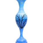 Youngsera Flower Vase For Artificial Flowers Home Décor Office Living Room Bedroom Table Decoration Item 24 Inch Vase - Blue