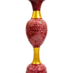 Youngsera Handmade 30 Inch Marble Design Flower Vase For Artificial Flowers Home Décor Office Living Room Bedroom Corner Decoration Item – Brown