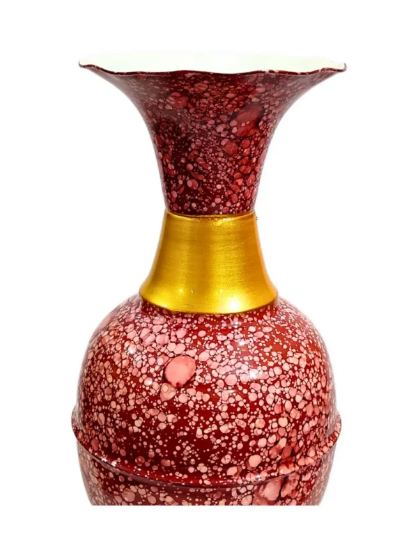 Youngsera Handmade 30 Inch Marble Design Flower Vase For Artificial Flowers Home Décor Office Living Room Bedroom Corner Decoration Item – Brown - Image 4