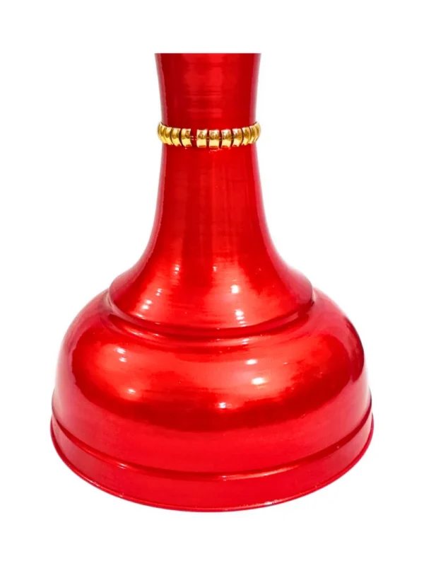 Youngsera 36-Inch Flower Vase: Exquisite Vase with White Pearls for Luxurious Home Decor - Red - Image 6